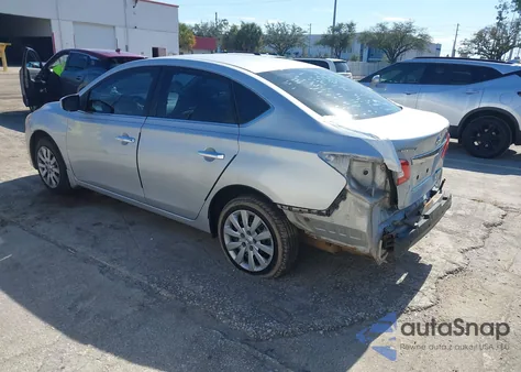 2013 Nissan Sentra Sv z USA, uszkodzony, nr VIN 3N1AB7AP3DL730208